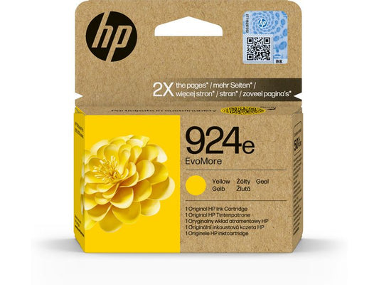 HP Encre N° 924e (4K0U9NE) Yellow