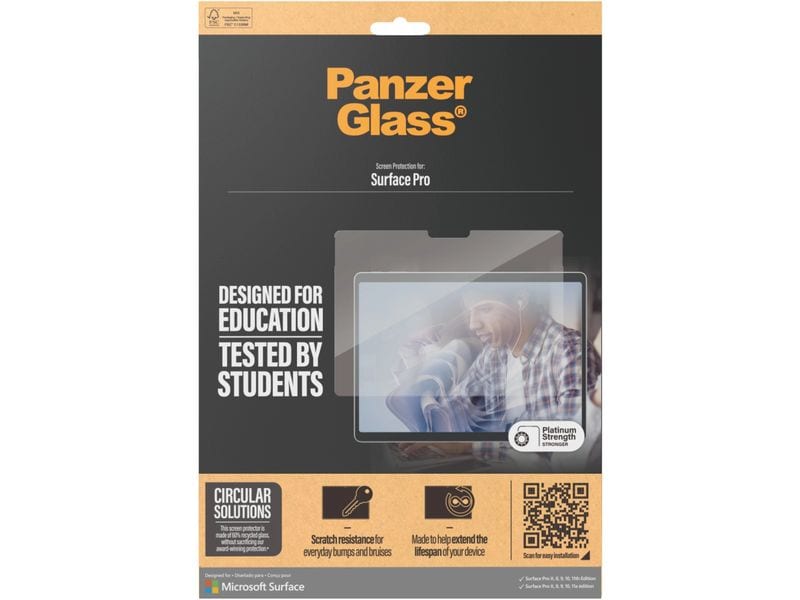 Panzerglass Ultra Wide Fit Surface Pro X / 8 / 9 / 10 / 11