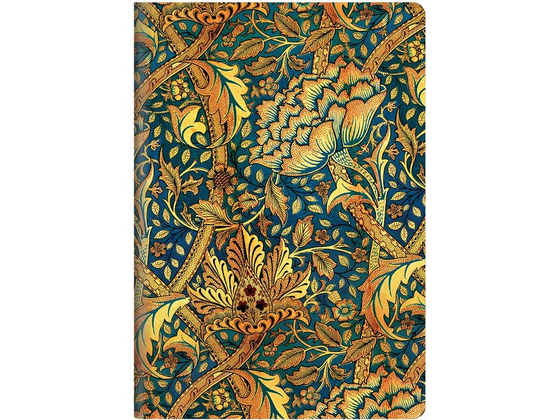 Paperblanks Carnet de notes Morris Windstoss A5, vierge, multicolore