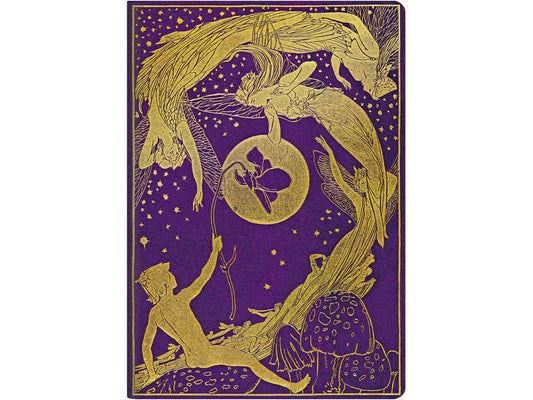 Paperblanks Carnet de notes Lang's Fairy Books A4, ligné, or / violet