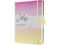 Jolie Bloc-notes Journal HC A5, Pois Règle, Gradient Candy