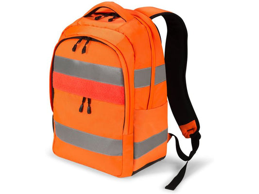 DICOTA Sac à dos Hi-Vis V2 Orange, 15.6"