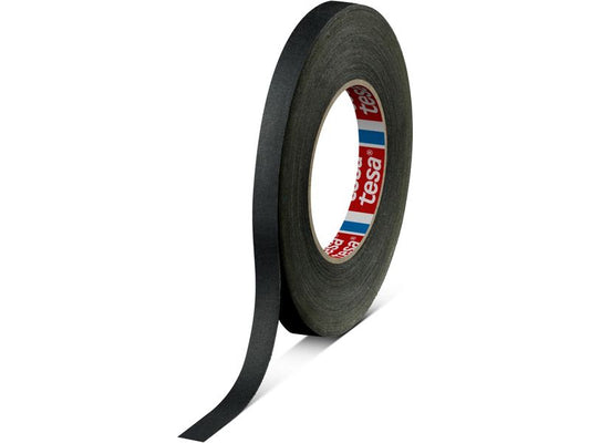 tesa Bande de tissu flexible noir, 50 mm x 5m