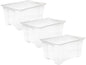 Rotho Boîte de rangement EVO EASY Transparent, 3 pcs.