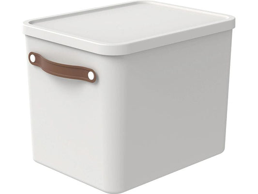 Rotho Boîte de rangement MALOJA Blanc
