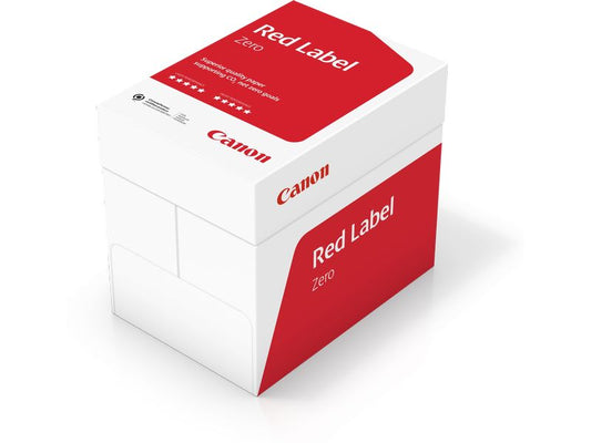 Canon Papier pour imprimante Red Label Zero A4, Blanc, 80 g/m², 2500 Blatt