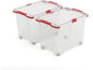 Rotho Boîte de rangement EVO TOTAL Transparent, 2 pcs.