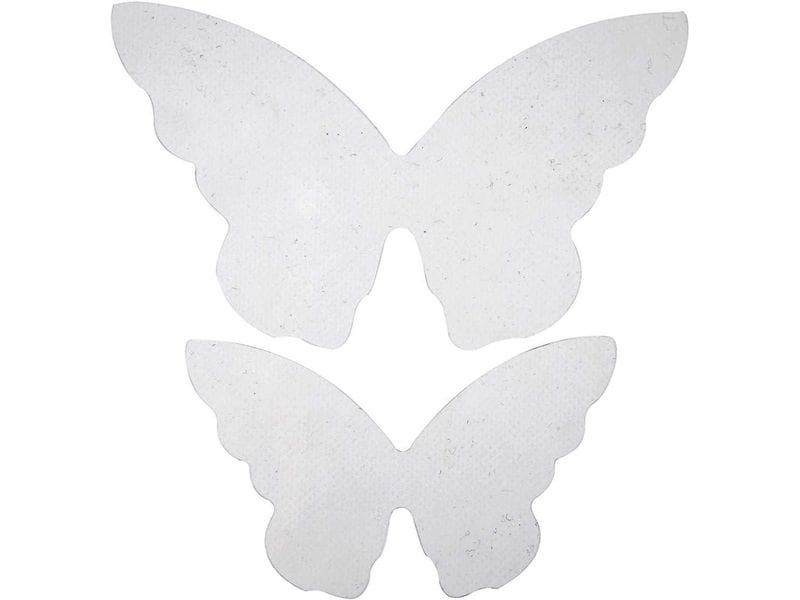 Creativ Company Ailes de papillon 20 pièces, Transparent