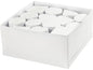 Creativ Company Boîte en carton 27 Pièce/s, Blanc