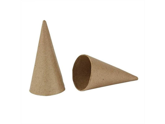 Creativ Company Cône en carton 10 Pièce/s, Marron