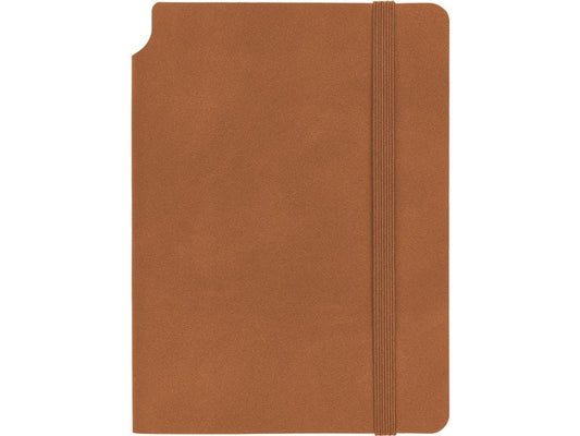 Kolma Bloc-notes Smooth A6, Vierge, marron