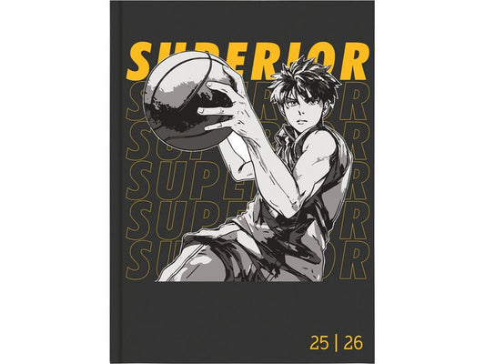 Biella Agenda des élèves Mydiary Sport 25/26 FSC, 1T/1S, 12 x 16.5 cm