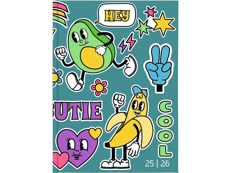 Biella Agenda des élèves Mydiary BD 25/26 FSC, 1T/1S, 12 x 16.5 cm