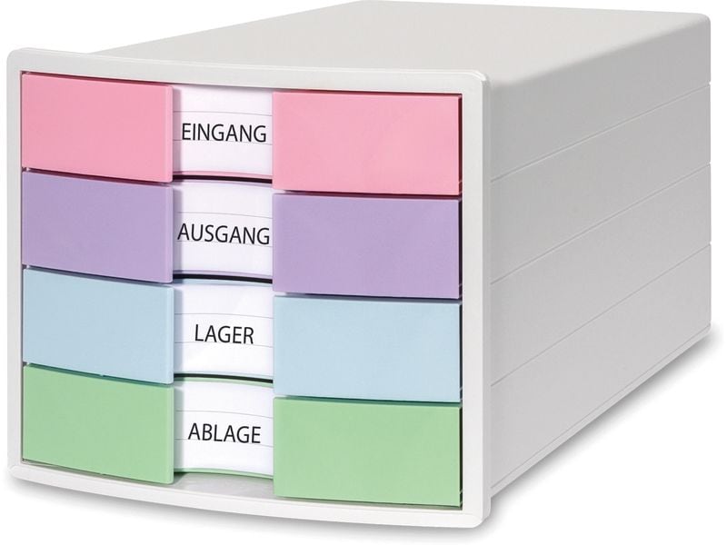 HAN Boîte à tiroirs IMPULS Blanc / Pastel