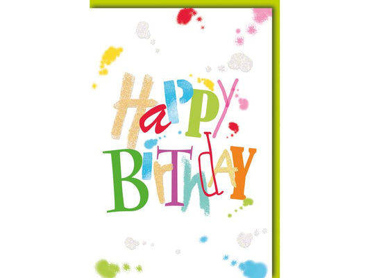 Braun + Company Carte de félicitations Joyeux anniversaire 11.5 x 17 cm