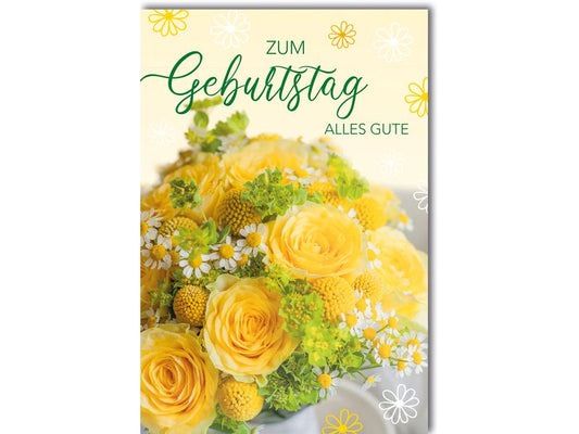 Braun + Company Carte de félicitations Tous nos vœux 11.5 x 17 cm