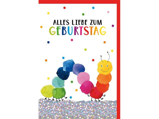 Braun + Company Carte de félicitations Chenille 11.5 x 17 cm