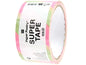 Rico Design Ruban adhésif Paper Poetry 50 mm x 32 m, Rose fluo/Pistache
