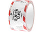 Rico Design Ruban adhésif Paper Poetry 0.5 mm x 33 m, Rouge/Blanc