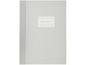 Rico Design Bloc-notes S 14,5 x 19,5 cm, Pois, Gris clair