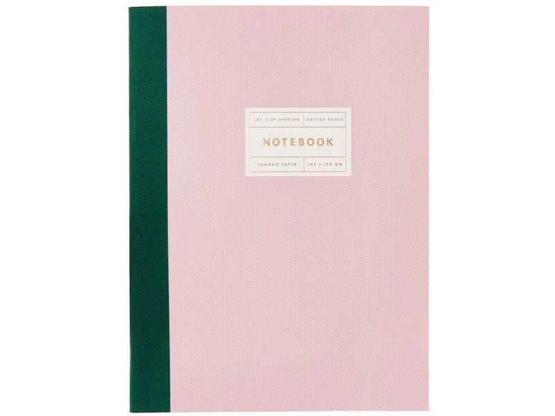 Rico Design Bloc-notes S 14,5 x 19,5 cm, Pois, Lilas