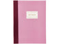 Rico Design Bloc-notes S 14,5 x 19,5 cm, Pois, Berry