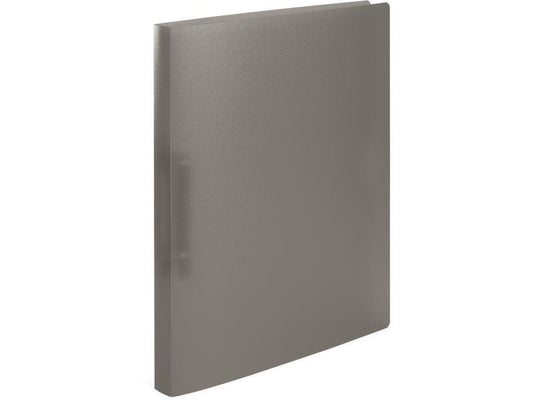 HERMA Classeur à anneaux A4 gris translucide Mécanisme d'anneau 2D