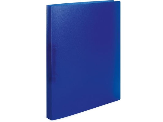 HERMA Classeur à anneaux A4 translucide bleu foncé Mécanisme d'anneau 2D