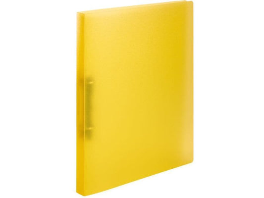 HERMA Classeur à anneaux A4 jaune translucide Mécanisme d'anneau 2D