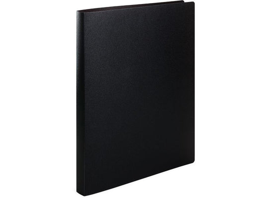 HERMA Classeur à anneaux A4 translucide noir Mécanisme d'anneau 2D
