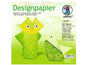 URSUS Feuilles origami Origami Jade 20 x 20 cm, 100 g/m², 50 feuilles