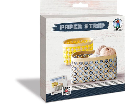 URSUS Papier de bricolage Kamihimo 15 mm x 15 m, bleu nuit