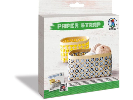 URSUS Papier de bricolage Kamihimo 15 mm x 15 m, vert gazon