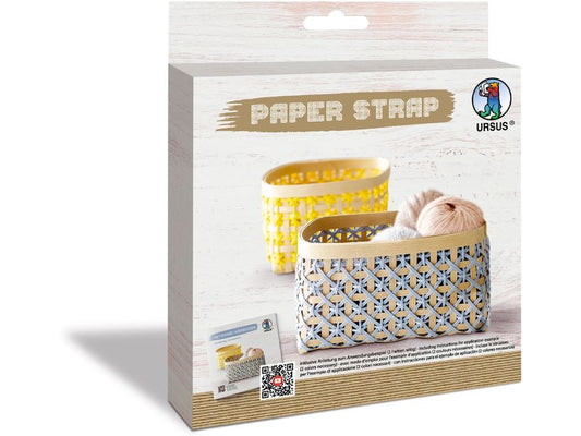 URSUS Papier de bricolage Kamihimo 15 mm x 15 m, brun clair