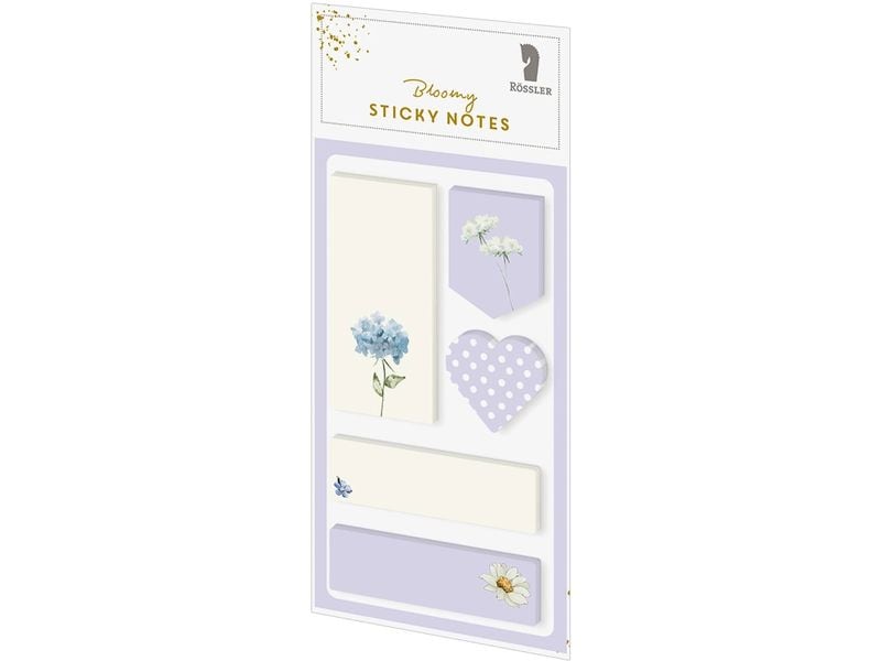 Rössler Kit Sticky Notes Valérie Lilas/Blanc