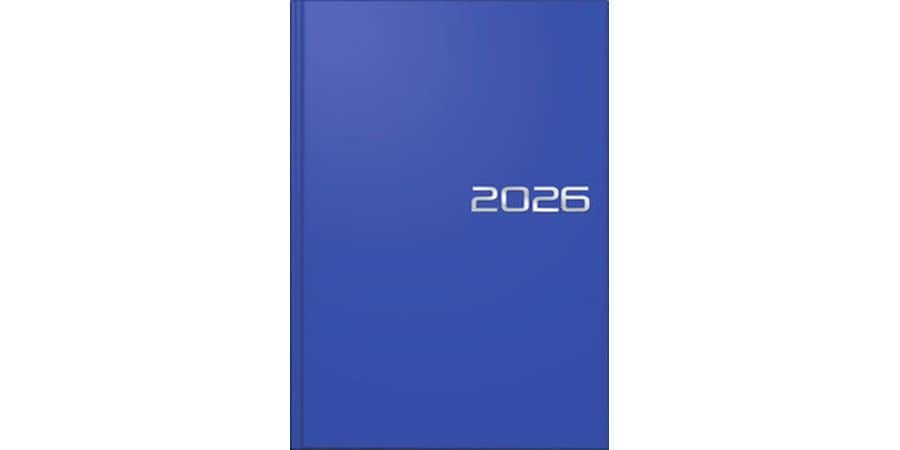 Simplex Agenda settimanale Simply Colour Line 15 x 21 cm, 2026, Bleu