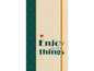 Natur Verlag Bloc-notes Enjoy 13 x 21 cm, Vierge
