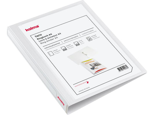 Kolma Classeur à anneaux Vario light Ø 3.8 cm, Blanc