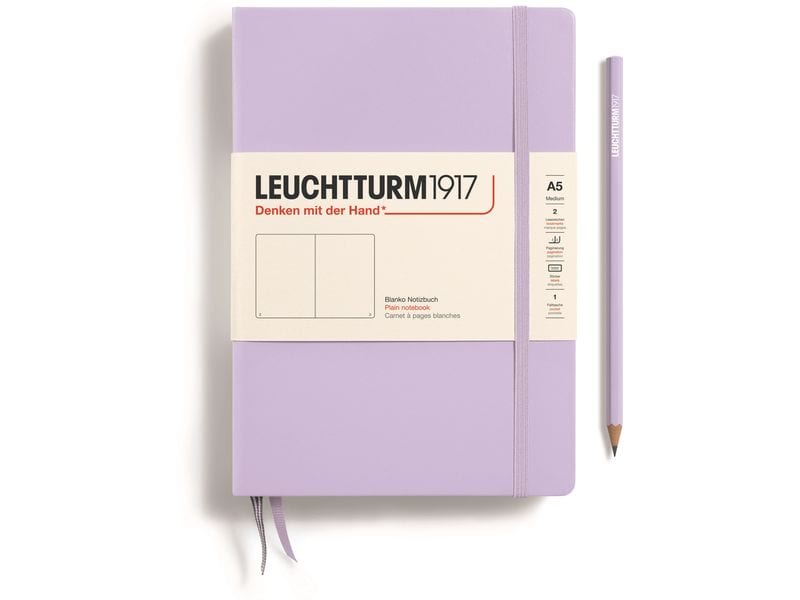 Leuchtturm Bloc-notes Medium A5, Vierge, Violet