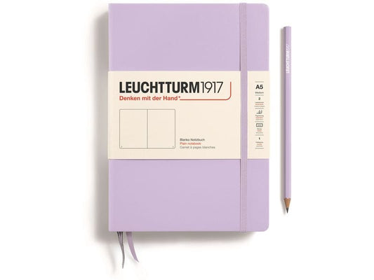 Leuchtturm Bloc-notes Medium A5, Vierge, Violet