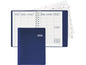 Biella Agenda commercial Rex Wire-O Bleu, 10 x 14 cm