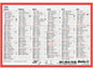 Biella Calendario della lavagna 16.5 x 11.5 cm, 6 mois par page