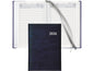 Biella Agenda commercial Exécutif Bleu foncé, 14.5 x 20.5 cm