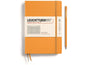 Leuchtturm Bloc-notes Medium A5, À carreaux, Orange