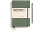 Leuchtturm Bloc-notes Medium A5, Vierge, Vert olive
