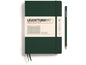 Leuchtturm Bloc-notes Medium A5, À carreaux, Forest