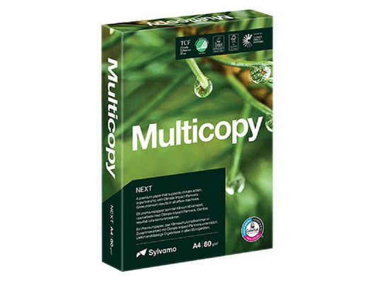 Multicopy Papier pour photocopie Next A4 (210 x 297 mm) Mat 2500 feuilles Blanc