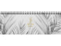 rido idé Calendriers de table Design Line 2026 Cloudy 297 x 105 mm