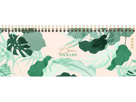 rido idé Calendriers de table Design Line 2026 Love 297 x 105 mm