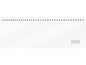 rido idé Calendriers de table AC-Terminer 2026 307 x 105 mm, blanc